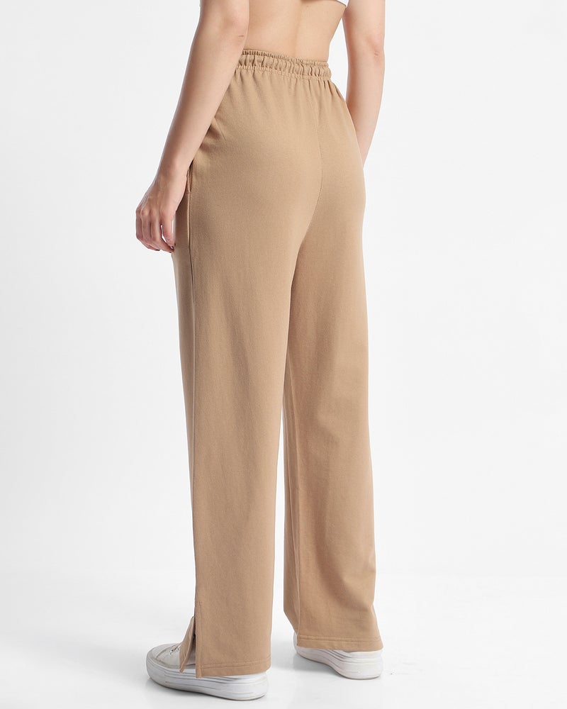 bewakoof Women's Brown Trackpants - Image 3